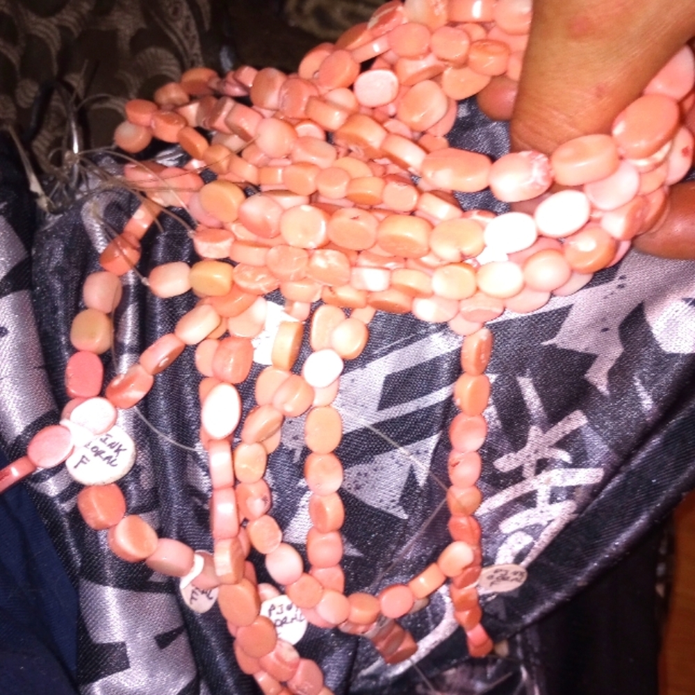Red Coral stands lot